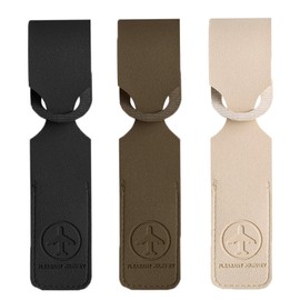 Stoooduo Name Tags, Luggage Tags, 3-Pack Suitcase, Landmark, Travel Tag, Easy Removal, Flexible, Ultra Lightweight, Durable, Travel Baggage, Labels, Label Names, Anti-Lost, Suitcase Name Tags, For