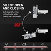 OWODI 40 Pack Soft Close Cabinet Hinges 1/2 inch Overlay