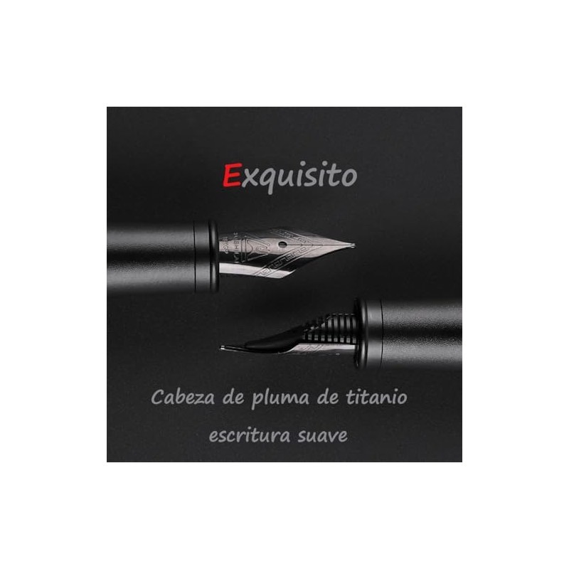 Pluma Fuente, Pluma Estilográfica de Punta Fina, Estilo Clásico de