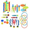Diving Toys,Toddler Swimming Game Set | Waterproof Diving Toy Set