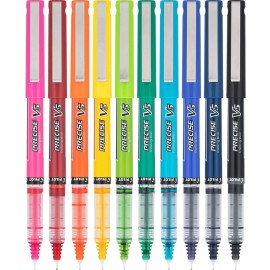 Pilot Precise V5 Stick - Bolígrafos De Tinta Líquida Con Pun