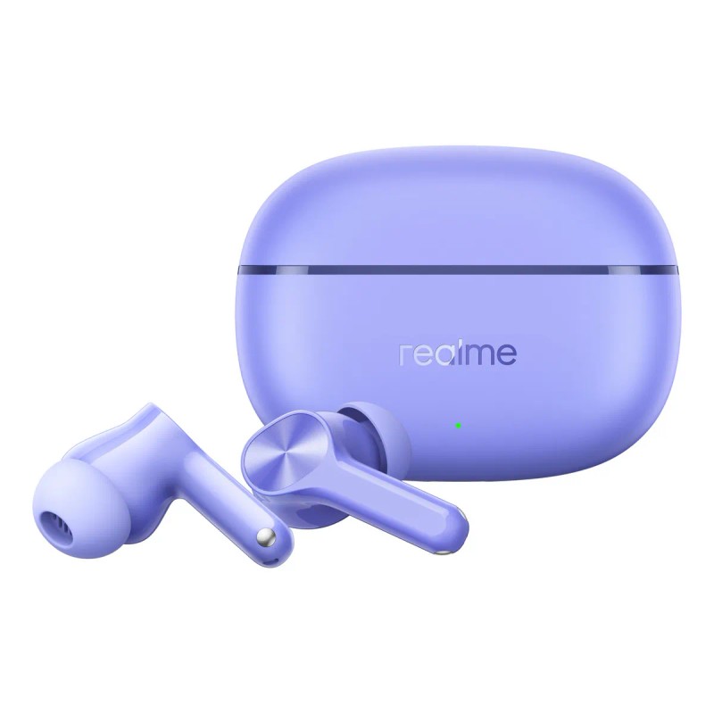 Realme Buds T200 Lite 12.4mm Micrófono Dual Ipx4 Púrpura Color