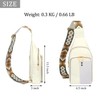 KKXIU Trendy Small Sling Bag for Women Leather Fanny Packs