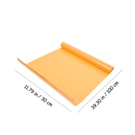 jojofuny DIY Heat Transfer Film Metallic Engraving Hot Stamping PVC Roll for T Shirts Shoes and Crafts Durable for Store and DIY Projects