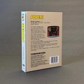 ColecoVision Parker POPEYE repro box - sturdy high quality boxes with foam tray