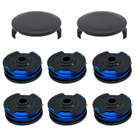 Zzunkn AC41RL3 Autofeed Dual Replacement Line 0.065" 27ft, Electric String Trimmers Replacement Spool for Homelite UT41112 UT41121 UT41120 UT41113 UT41122 UT41112B, Weed Eater String Trimmer Parts