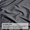 ForZzz 2000TC Fitted Sheet King Size -Premium Microfiber Fitted Bottom