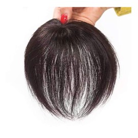 QIAOXI Wig Hair Piece Whole Type Hair Straight Hair Removal Hidden Breathable Wig with Net
