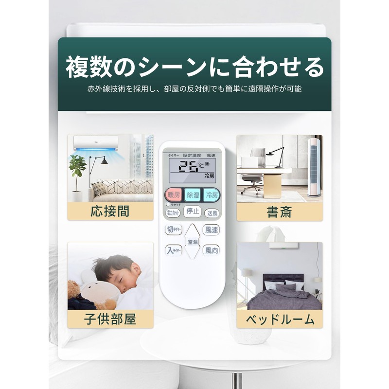 SHZ Hitachi Air Conditioner Remote Control RAR-4Z3 Replacement Hitachi Remote