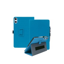 Leather Case Cover Stand for Teclast T60 Plus 12 Inch Tablet (Light Blue)