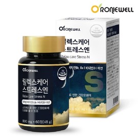 Roniwell [2 Bottles] Roniwell Relax Care Stress N, 60 tablets, 1 tablet a day, comfortable relaxation care / [2병] 로니웰 릴렉스케어 스트레스엔 60정 하루 1정 편안한 휴식케어