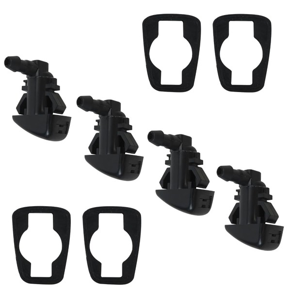 New Windshield Washer Nozzles Replacement 5182327AA Compatible for Dodge Challenger