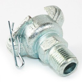 Interstate Pneumatics CU-801 1/2" Male NPT Straight Through Jack Hammer Coupler
