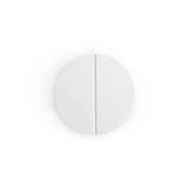 Evionlin White 2-1/2 inch Drawer Pulls,2 pcs(a Pair) Half Round Half Moon Cabinet Pull Handles Semicircle Knobs with Screws for Kitchen Cupboard Bedroom Furniture Door