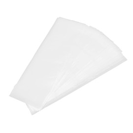 100 láminas para teñir el cabello - Láminas profesionales reutilizables para separar tintes y facilitar la aplicación de mechas, fabricadas en ABS transparente y duradero, ideale