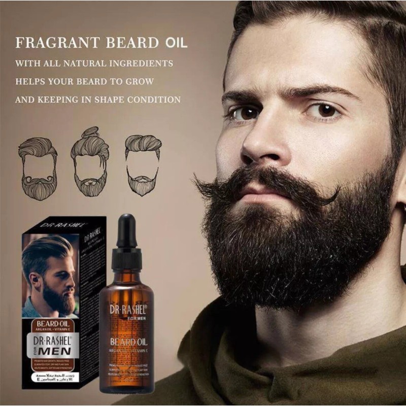 Dr. Rashel Beard Growth Serum - Argan Ginseng Vitamin E