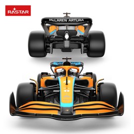 RASTAR McLaren Formula 1 Race Toy Car 2022, 1:18 F1 McLaren MCL36 Remote Control Car Model Vehicle Lando Norris + Daniel Ricciardo Drive to Survive