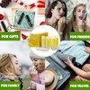100 Pack Lip Balm Tubes with Filling Tray,Spatula & Stickers