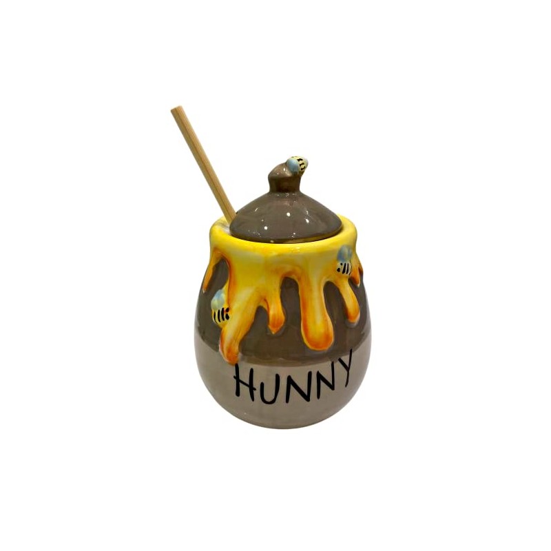 Zrike Winnie the Pooh Honey Pot Honey Server