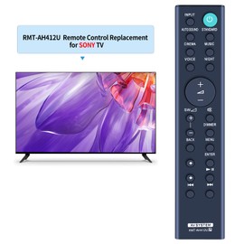 RMT-AH412U Replacement Remote Control for Sony 5.1ch Home Cinema Soundbar, Compatible with Sony Sound Bar HT-S700RF HT-S500RF SA-WS500RF SS-SS500RF SS-SS700RF SS-S20R SS-SS20R SA-WS20R HT-S20R