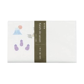 SAIEN Kaishi de saison No. 3028 Kaishi de saison Ichibutaka Three Eggplant, 6.9 x 5.7 inches (175 x 145 mm), Pack of 20