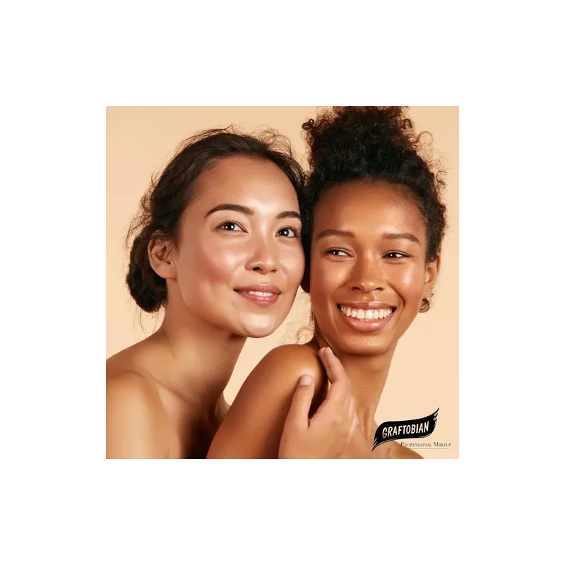Graftobian Base De Maquillaje Hd Glamour Crème De 1/2 Oz,