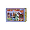 New York Fridge Magnet by Pillzar, Tin Portable Pill Box
