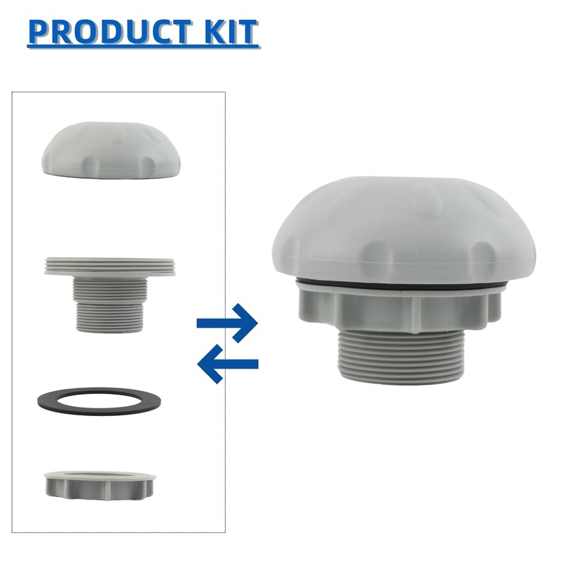 Above Ground Pool Parts, Plunger Valve, Pool Inlet Nozzlet and