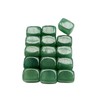 Manekieko 15Pcs Green Aventurine 0.7" Rule Block Tumbled Polished Reiki