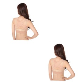 Gatuida 2pcs Women Hunchback Posture Corrector for Back Support Xl Chest Shaping Device Breathable Skin Brace for Better Sitting and Standing Posture