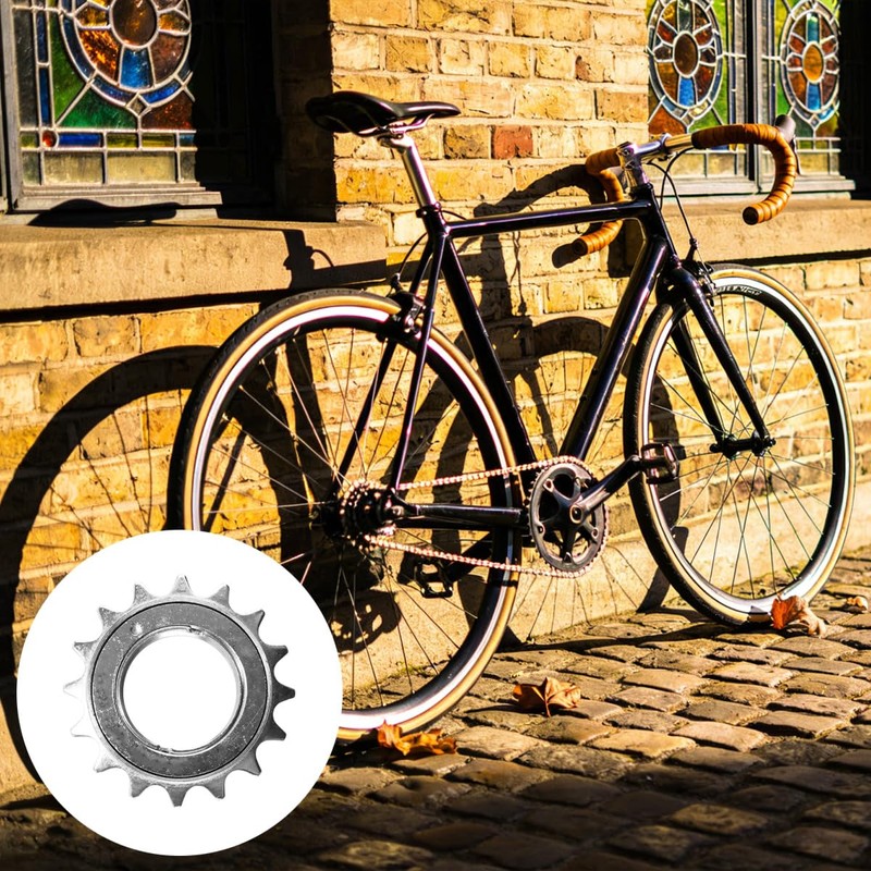 Ubric Single Speed Bicycle Freewheel 16 Teeth Flywheel 1/2 X
