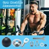 Laroal 17pcs Cable Attachments For Gym Solid Rope Attachments For
