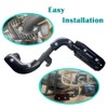 QYMOTO Upgrade CT200U Mini Bike Silencer Kit with Muffler Pipe