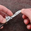 Small Stainless Steel Quick Release Utility Knife,EDC Pocket Knife Folding