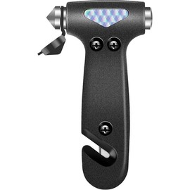 Gadgets Inside The Car Emergency Kit - Seat Belt Cutter & Window Breaker, Tool for Breaking Car Windows & Cutting Seat Belts, Black - Color: Fluorescent Green 1pc