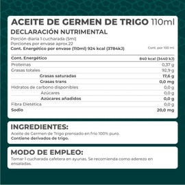 Pronat | Aceite Germen de Trigo 110 Ml