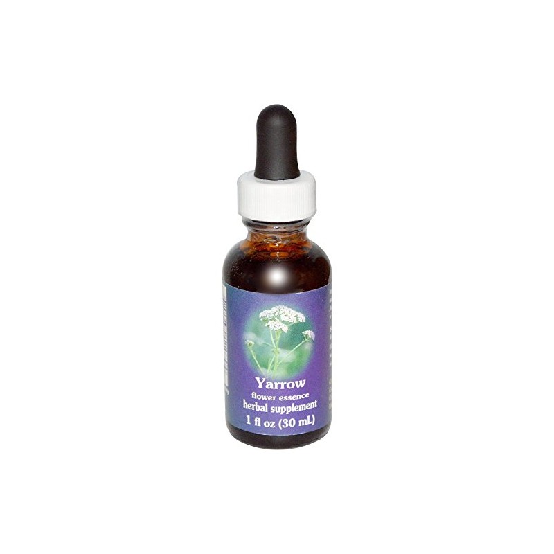 Flower Essence Services Yarrow Dropper Herbal Supplements, 1 Ounce