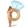 Inflatable Diamond Ring Swimming Ring – Swimming Ring as Romantic