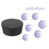 sourcing map Rubber Tapered Plug 48mm to 56mm Solid Test