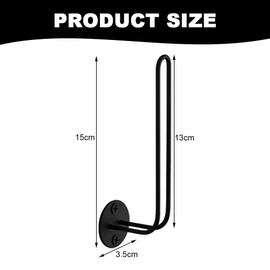 EACHPT Pack of 4 Cap Holder Wall, Stainless Steel Hat Shelf, Cap Holder, Baseball Cap Holder Wall, Cap Holder with Screws, for Scarves, Handbags, Towels, Clothing