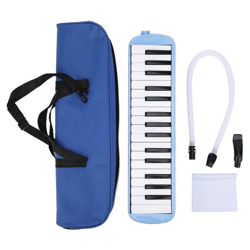 Melodica 32 Key ABS Wind Black and White Keyboard Instrument