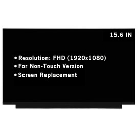 HOYRTDE 15.6" Screen Replacement for Dell Inspiron 15 3511 P112F P112F001 FHD 1920x1080 30Pin Non-Touch LED LCD Display Screen Panel(Only for Non-Touch)