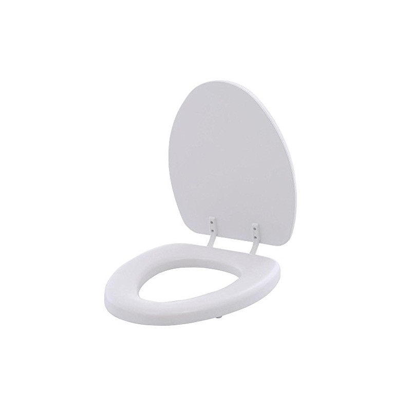 BEMIS 1250TTA 000 Commercial Heavy Duty Open Front Toilet Seat,