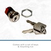 AlveyTech Key Switch with Standard Metal Head Keys for Amigo,