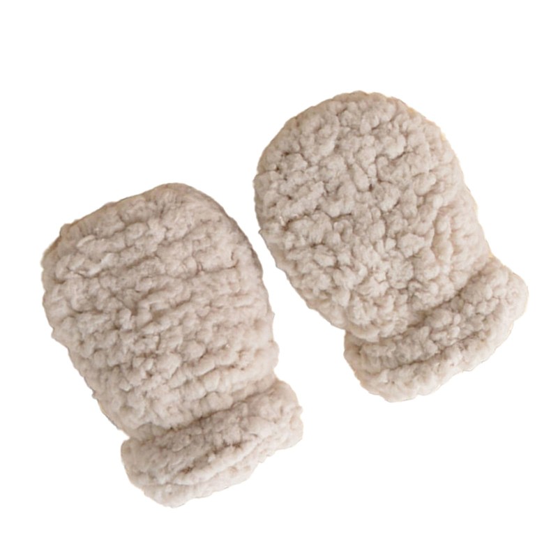 Kobeleen Warm Winter Mittens for Newborns Infant Anti Scratch Gloves