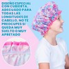 Gorro de ducha para niños, 3 piezas de gorros de