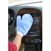 Eurow Microfiber Terry Weave Dusting & Polishing Mitt, Lint-Free, Scratch-Free,