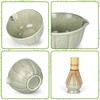 Matcha Whisk Set, 5 Pcs Matcha Making Kit with Ceramic