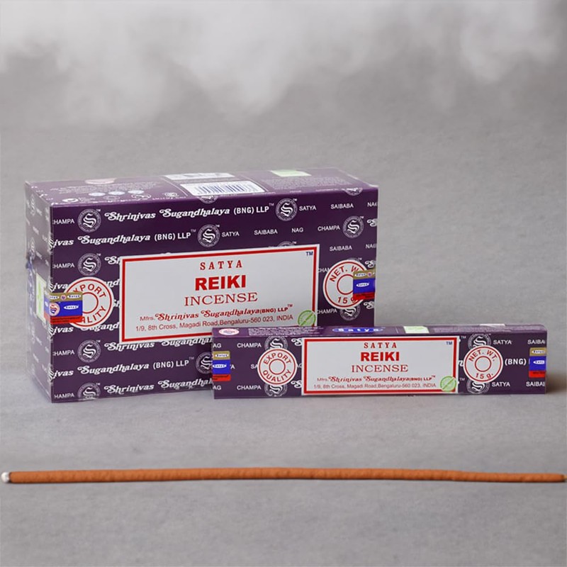 Satya Incense Sticks, 12 Packs x 15g, Reiki