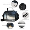 Blueangle Black Tornado Lunch Bags for Women&Men, Shoulder Strap Lunch